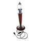 Art deco mahogany desk lamp foot