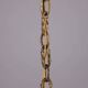 Antique brass and crystal chandelier, Italy, 1930s-40s.