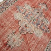 5x8 Red & Blue Classic Oriental Vintage Rug, 143x235Cm
