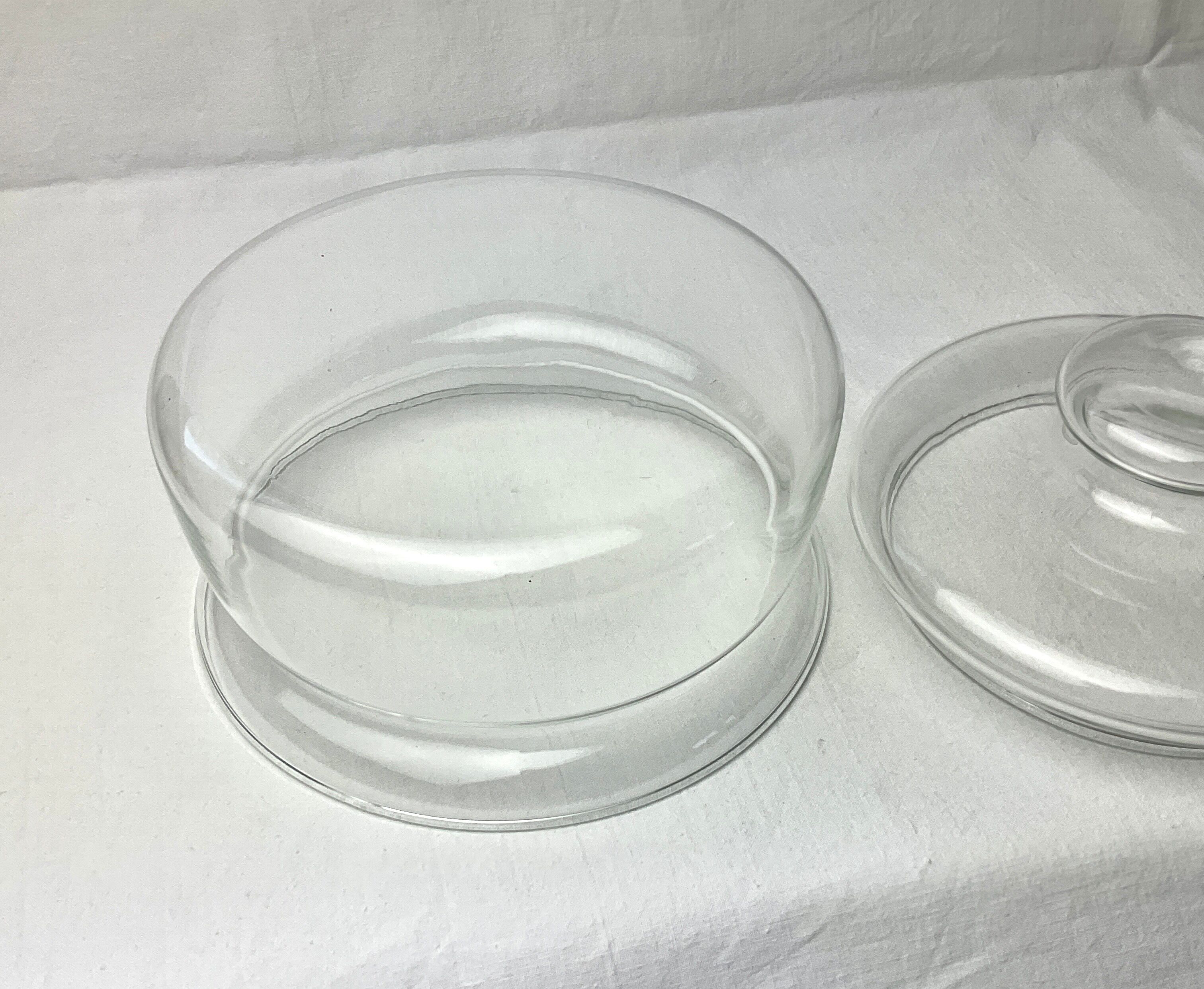 Glass candy box ⌀17