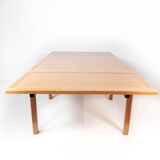 Dining table with extensions, model 5360, of walnu by Børge Mogensen, 1960s