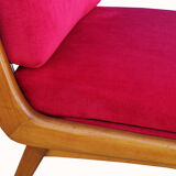 Armchair by Hans Mitzlaff for Eugen Schmidt Soloform, German 1950