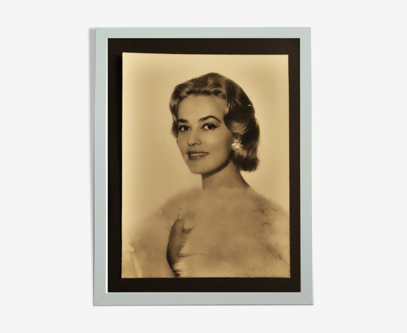 Photographie originale de " Jeanne Moreau " de 1959