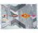Colorful Berber carpet 307x203cm