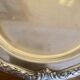 Circular silver metal tray, Victor Saglier 1809-1894