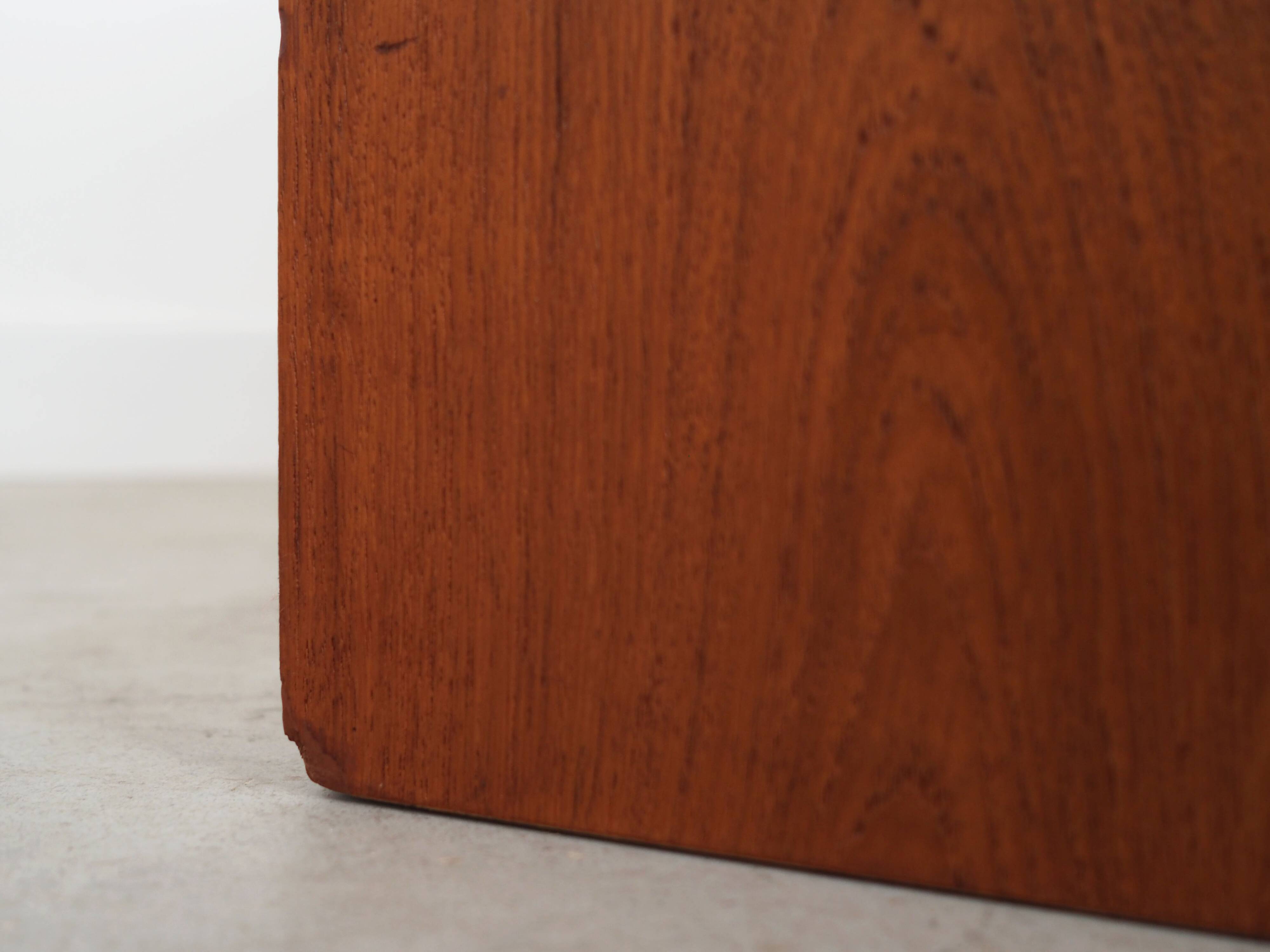 Teak cabinet, Danish design, 1970s, manufacturer: Denka