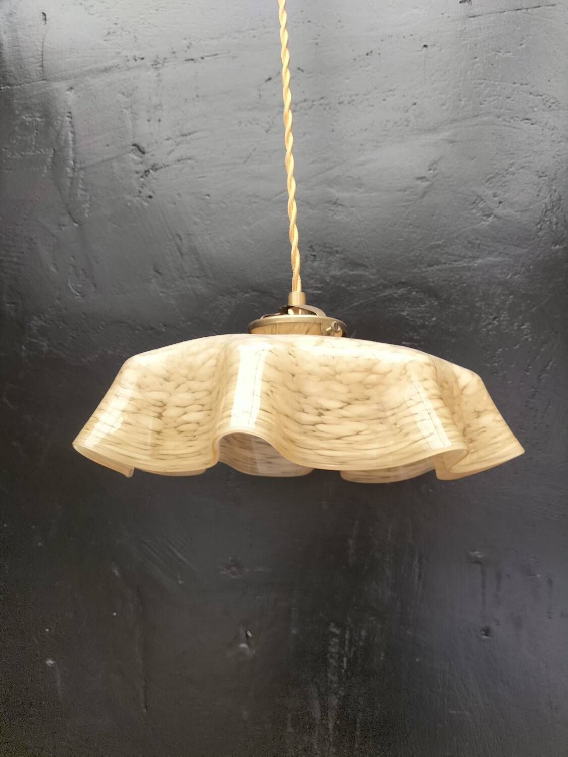 Clichy glass pendant light