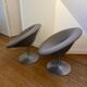 Pair of Little Globe Grey Armchairs (Little Globe)