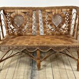 Victorian-style rattan lounge from the 1920s.