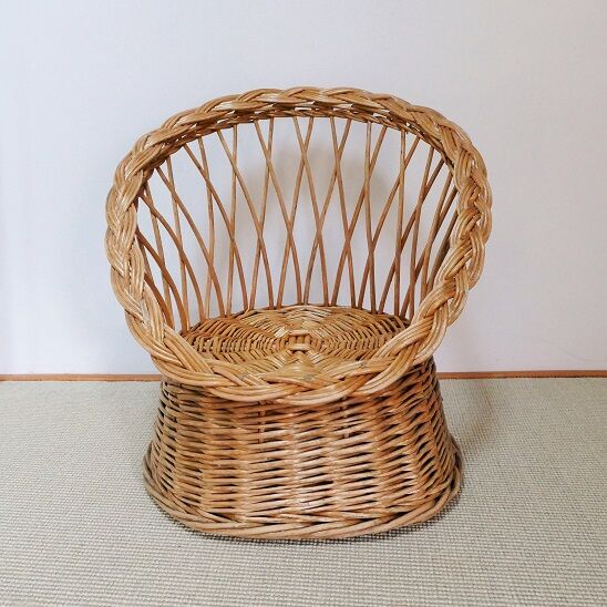Child rattan chair