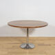 Mid-Century Round Walnut Dining Table, Denmark, 1970s