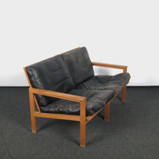Model Capella teak sofa by Illum Wikkelsø for Niels Eilersen, 1960s