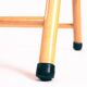 Vintage Italian straw folding chairs, set of 3