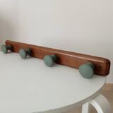 Vintage wall coat rack