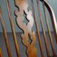 Chaise Windsor anglais antique, dossier haut, 18ème siècle