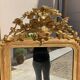 Napoleon iii mirror from the 19th century, large model, in gilded wood, height: 156 cm