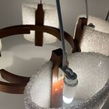 Scandinavian teak chandelier