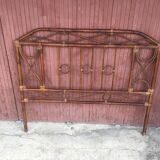 Rattan headboard