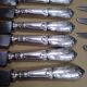 Table knife service and dessert knives