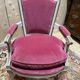 Paire de fauteuils et bergère et style Louis XVI