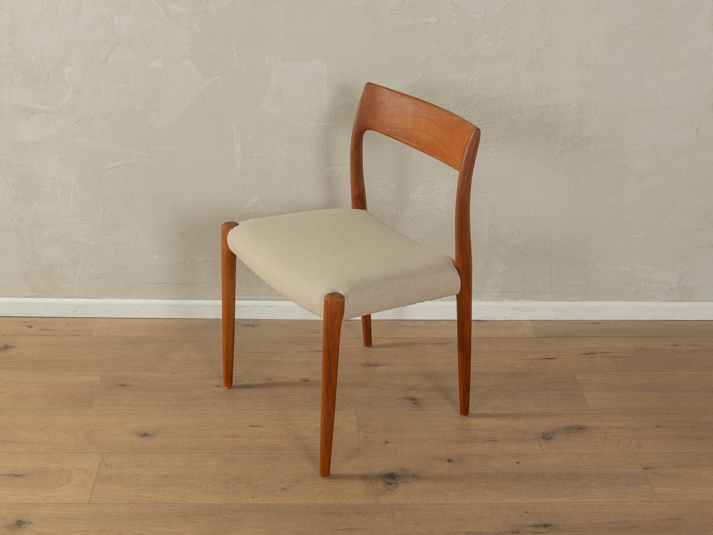 Model 77 dining chairs, Niels O. Møller