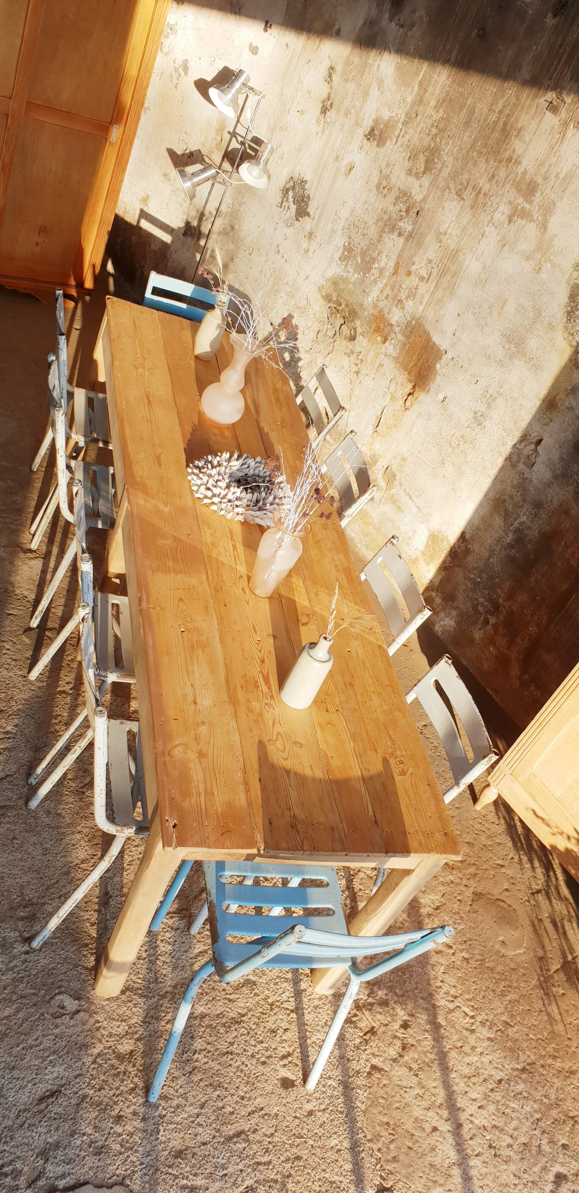 Vintage farmhouse table