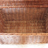 Vintage wicker box