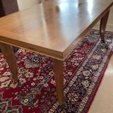 Dining table walnut art deco