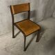Paire de chaises d’écolier Mullca