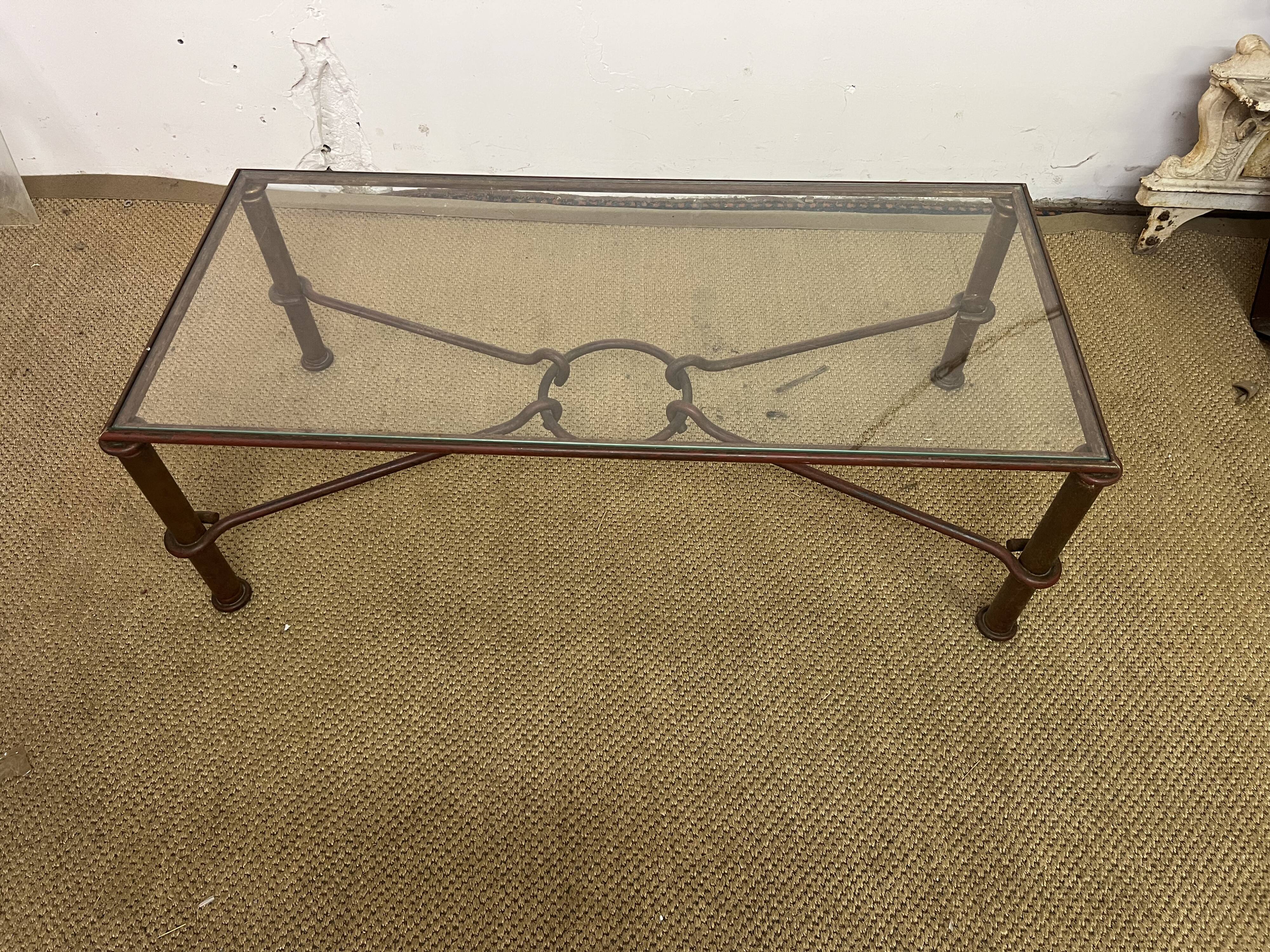 Coffee table by Giovanni Banci for Hermes