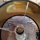 Sell a prestigious lamp made of genuine Onyx and chiselled gilded bronze.