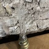 Ancienne lampe à pétrole en cuivre