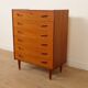 Commode danoise vintage 6 tiroirs en teck