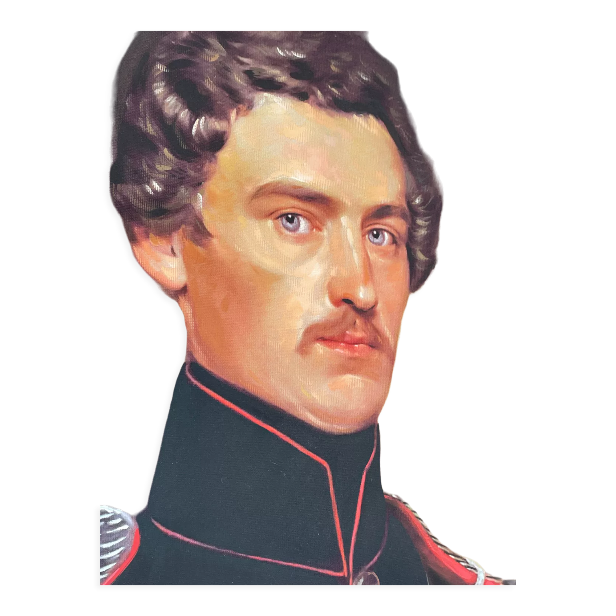 Portrait of a military ancestor