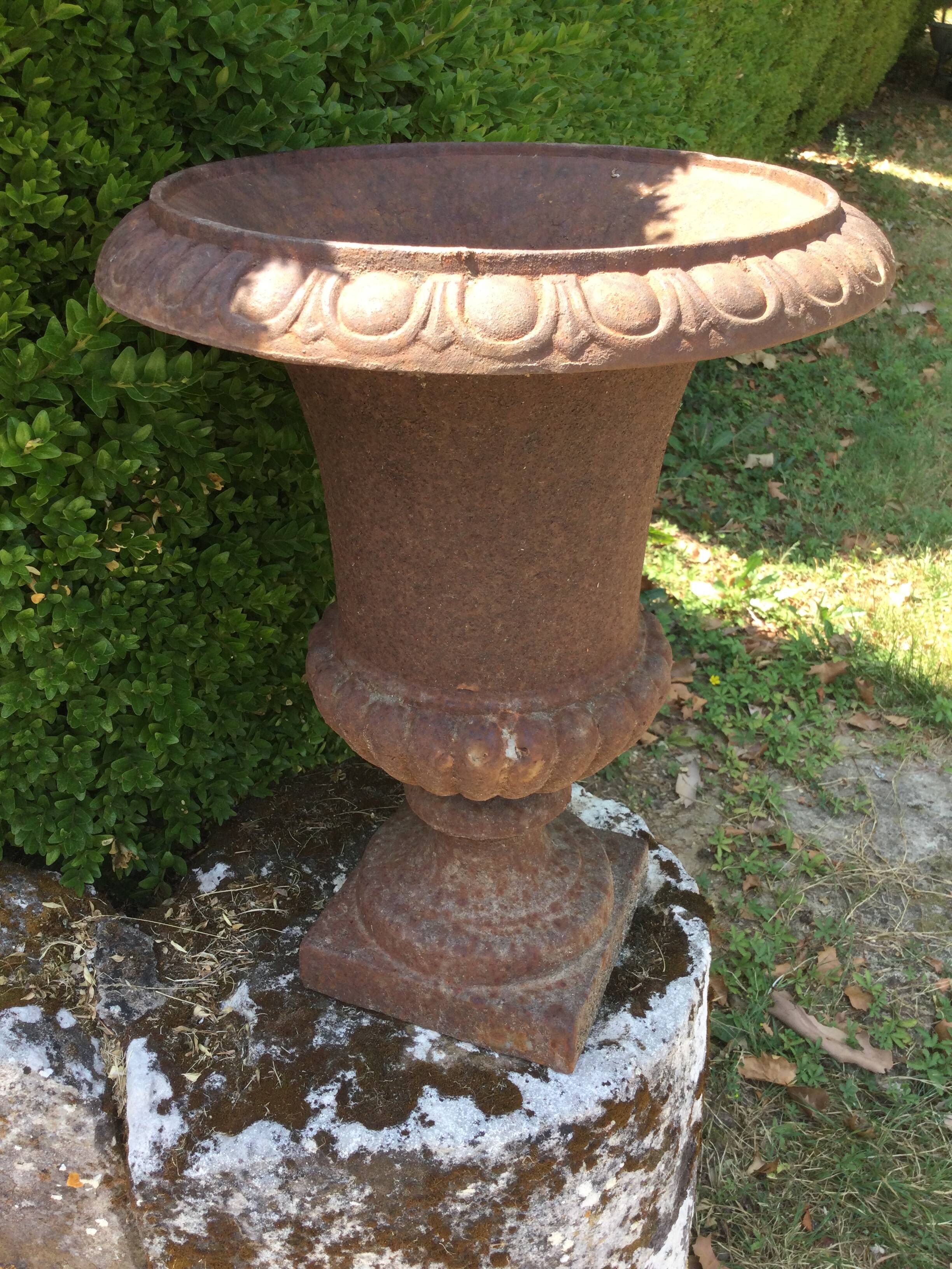 Medici vase in cast iron