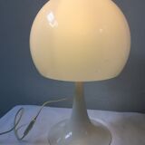 70s White mushroom lamp