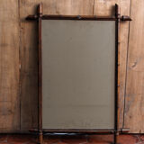 Bamboo mirror 85 x 62 cm
