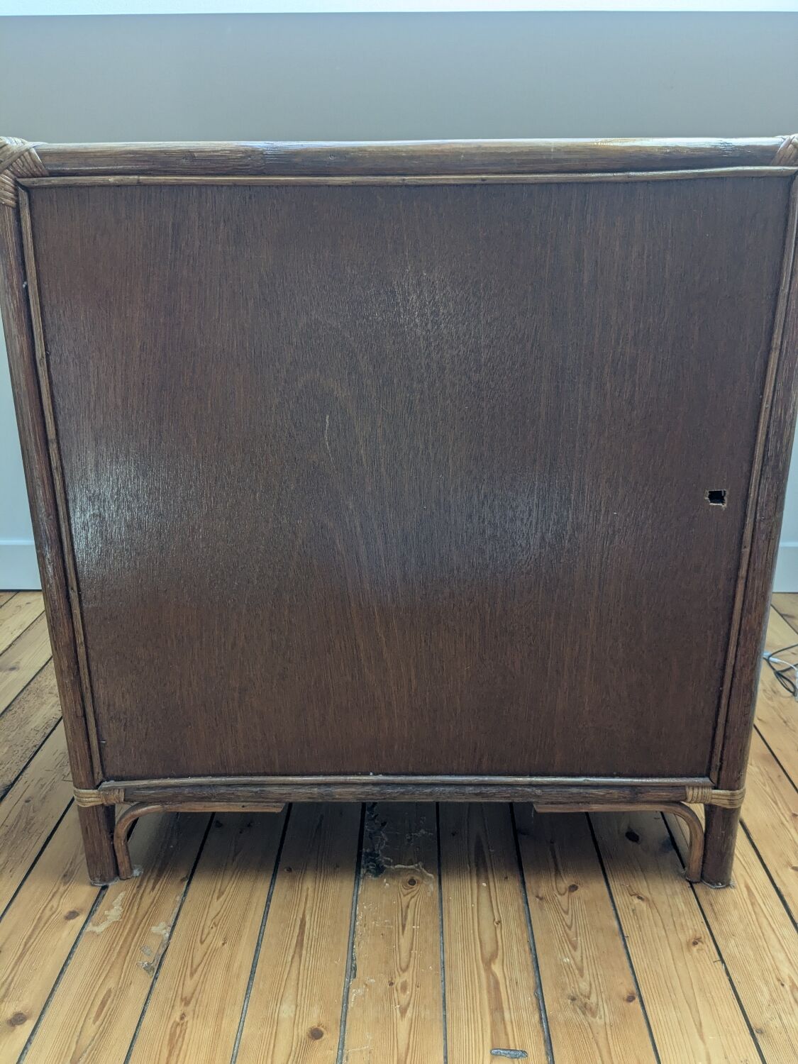 Rattan and cane sideboard