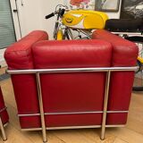 Paire de fauteuils LC2 Le Corbusier
