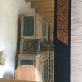 Great mirror Art Deco old 99x132cm