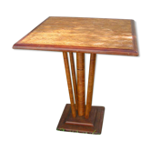 Rattan bistro table