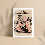 Illustration " Pot skin "