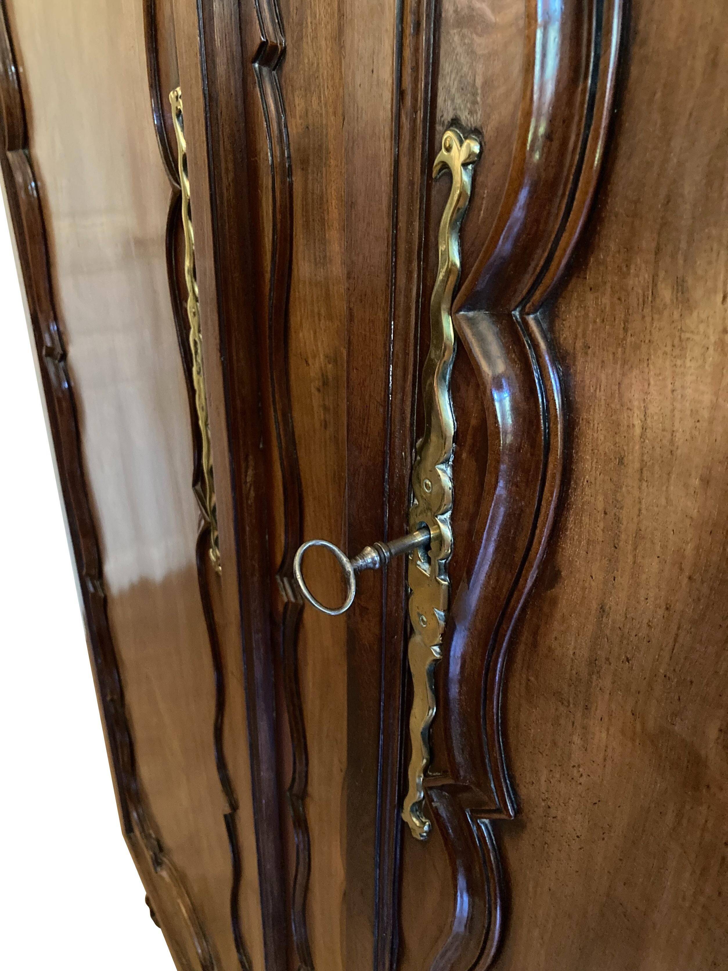 Mahogany port cabinet Nantes 18th century