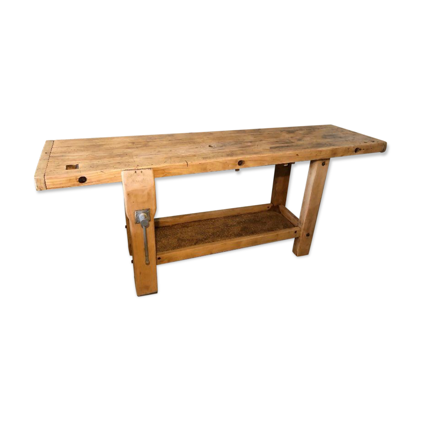 Established old wood carpenter