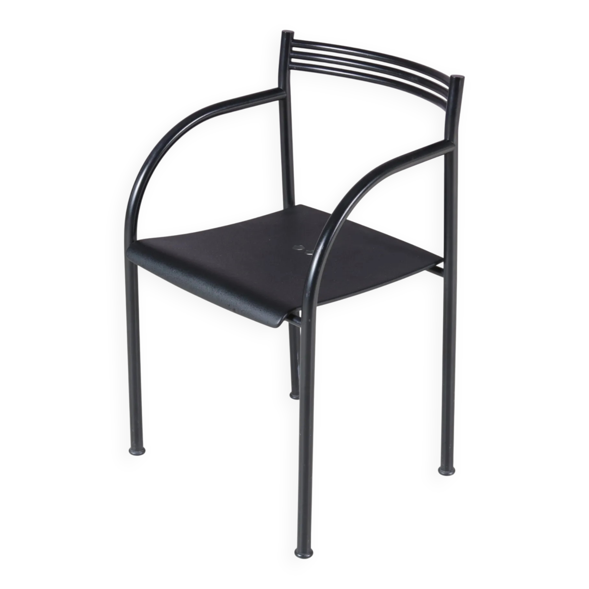 1980s dining chair by Philippe Starck for Baleri Italy
