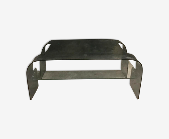 Table basse verre
