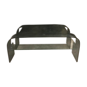 Table basse verre