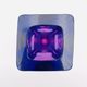 Murano Sommerso Vase Blue Purple Mandruzzato 20th Century - 27cm 3kg