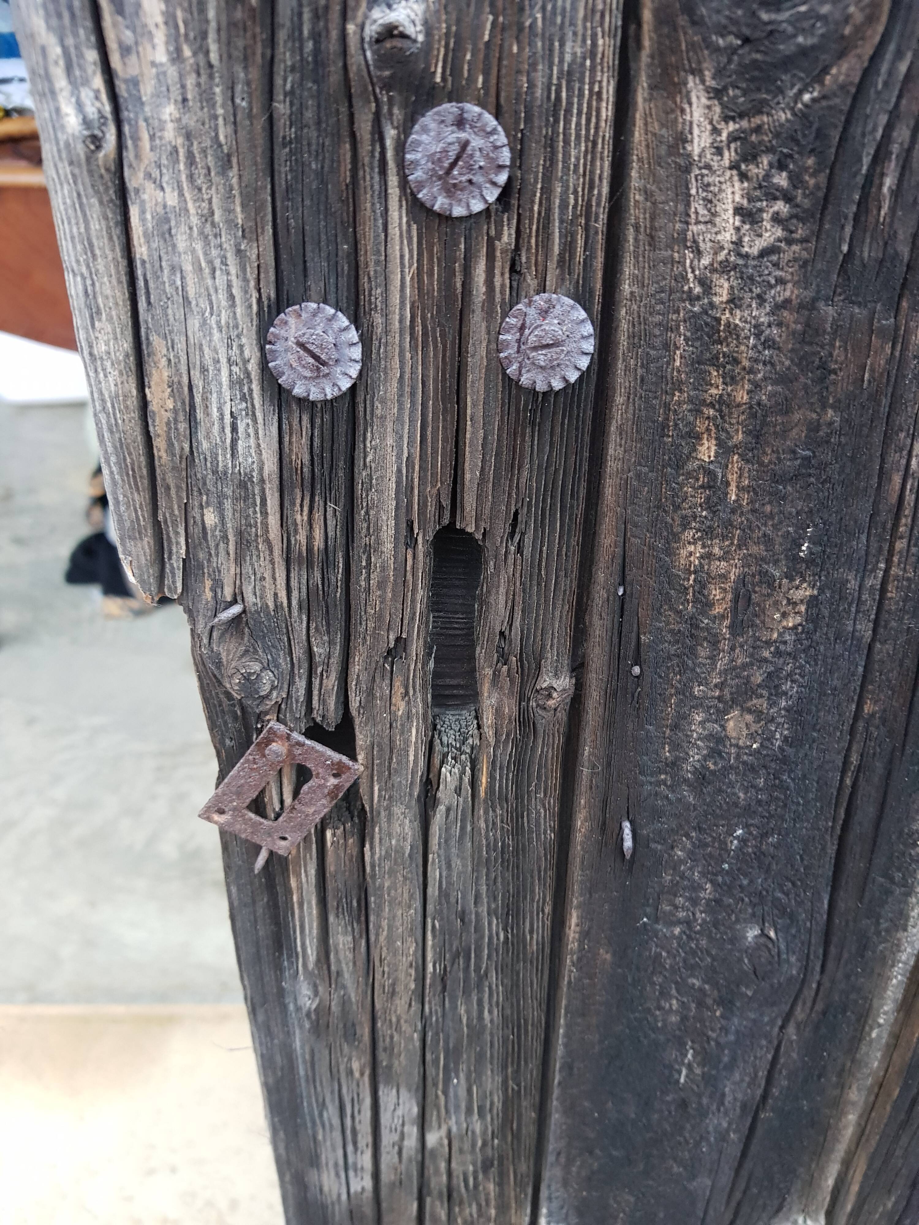Set de 2 portes ancienne
