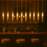 Series of 8 bar suspensions 1970